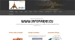 Desktop Screenshot of infoparigi.eu